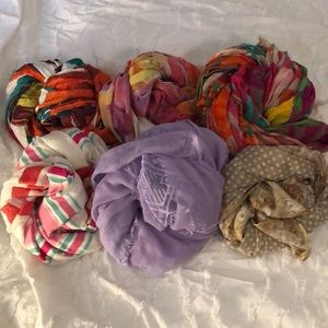 6 Scarves